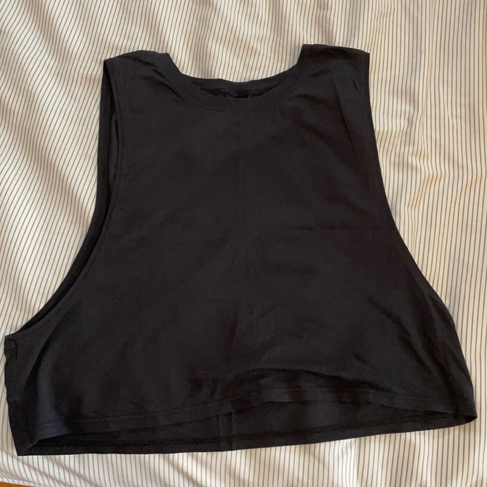 Muscle love cropped tank